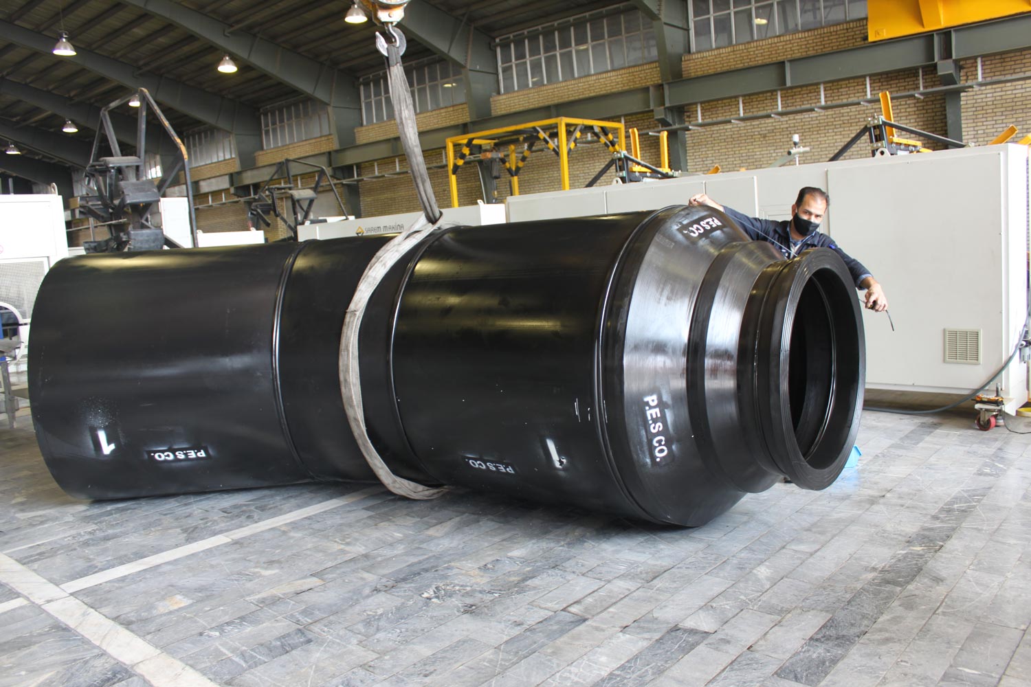 welding-1600mm-elbow-to-Reducer-1